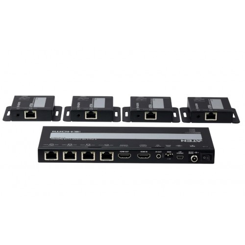ATEN 4K HDMI Cat6 廣播工程套裝 [VS1824KIT/VS1828KIT]